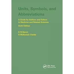 Units, Symbols, and Abbreviations: A G..., Clarke, H.M.