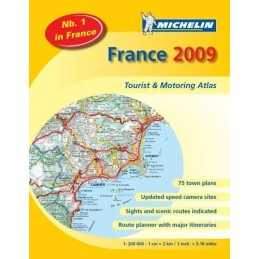 MOT Atlas France 2009 (Michelin Tourist & Motoring Atlases) (Mic... Spiral bound