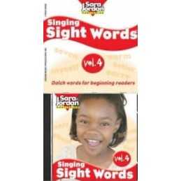 Singing Sight Words, Volume 4 Book & CD Set - 9781553860976