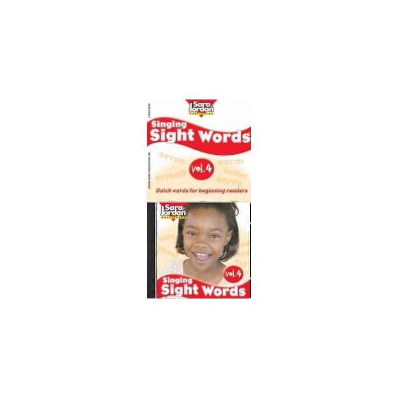 Singing Sight Words, Volume 4 Book & CD Set - 9781553860976
