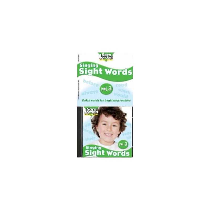 Singing Sight Words, Volume 3 Book & CD Set - 9781553860945