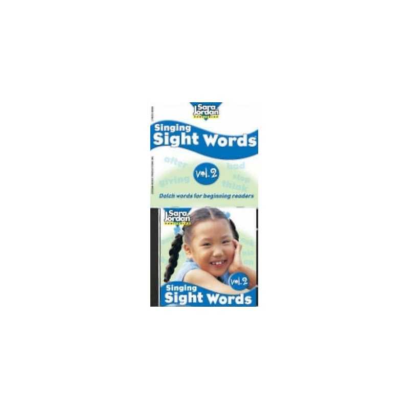Singing Sight Words, Volume 2 Book & CD Set - 9781553860914