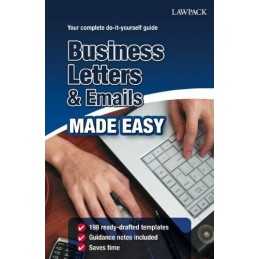 Business Letters & Emails Made Easy by David Crosby Book