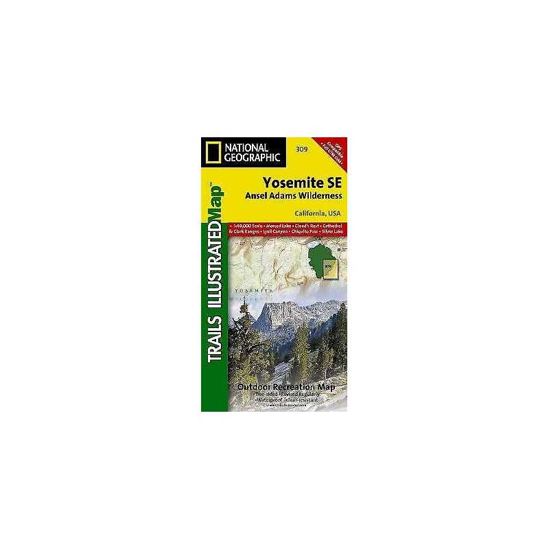 Yosemite Se, Ansel Adams Wilderness - 9781566954136