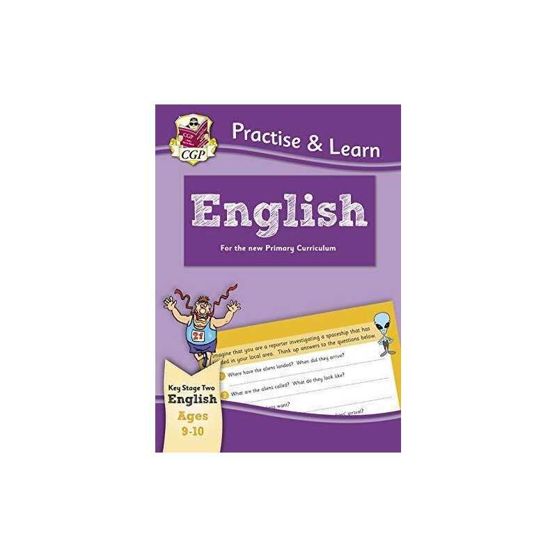 Practise & Learn: English (Age 9-10) (CGP Primary Fun Home Learn... by CGP Books