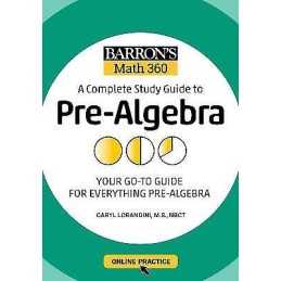 Barrons Math 360: A Complete Study Guide to Pre-Algebra with... - 9781506281407