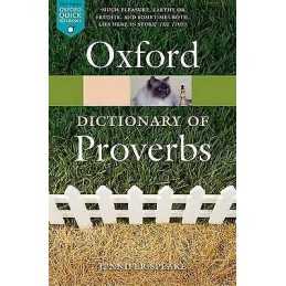 Oxford Dictionary of Proverbs - 9780198734901