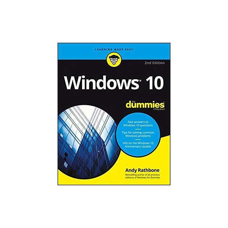 Windows 10 For Dummies (For Dummies (Computers)) by Rathbone, Andy Book The
