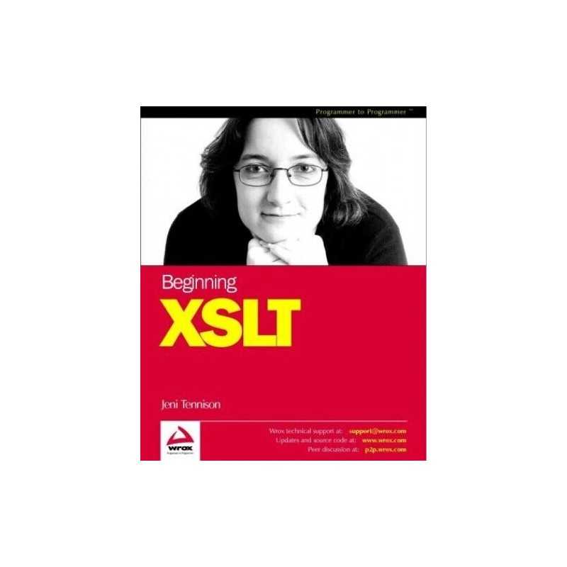 Beginning XSLT, Tennison, Jeni