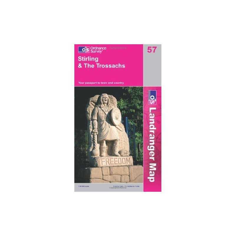 Stirling and the Trossachs (Landranger M... by Ordnance Survey Sheet map, folded