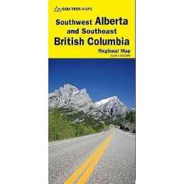 Southwest Alberta & Southeast British Columbia Map - 9781895526936