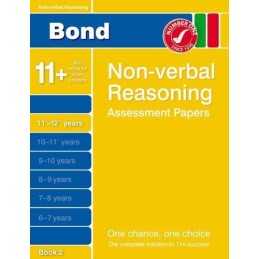 Bond Non-verbal Reasoning Assessment Papers 11+-12+ Years Book 2 by Morgan, Nic