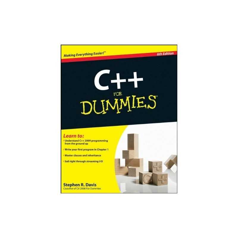 C++ For Dummies by Davis, Stephen R. Paperback Book