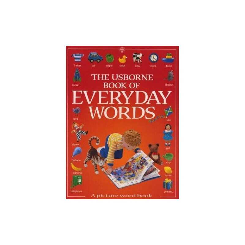 The Usborne Book of Everyday Words (..., Litchfield, Jo