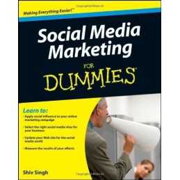 Social Media Marketing For Dummies (For Dummies S.) by Singh, Shiv Paperback The