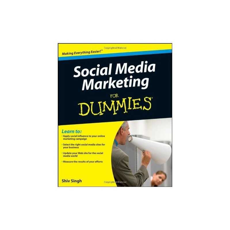 Social Media Marketing For Dummies (For Dummies S.) by Singh, Shiv Paperback The