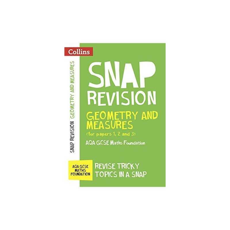 AQA GCSE 9-1 Maths Foundation Geometry and Measures (Papers 1... by Collins GCSE
