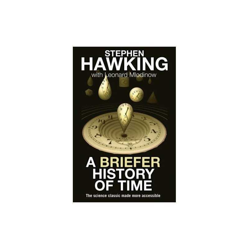 A Briefer History of Time by Mlodinow, Leonard Hardback Book