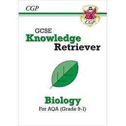 New GCSE Knowledge Retriever: AQA Biology (Grade 9-1): ideal for... by CGP Books