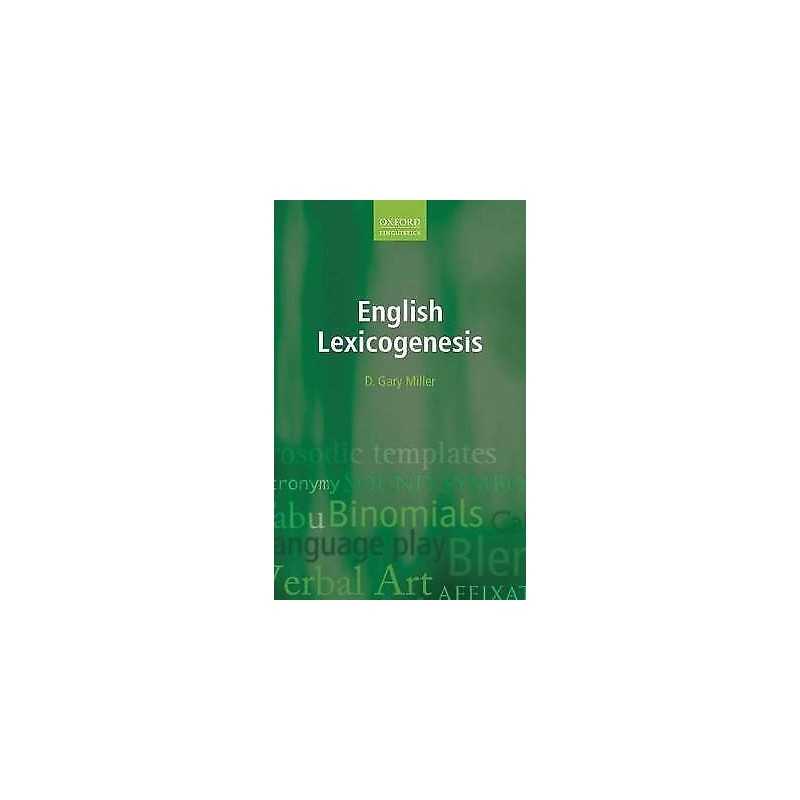 English Lexicogenesis - 9780199689880