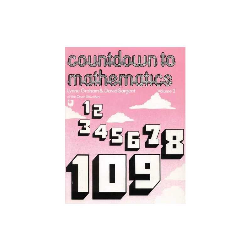 Countdown to Mathematics: volume 2: v. 2 by Graham, Lynne Paperback Book The