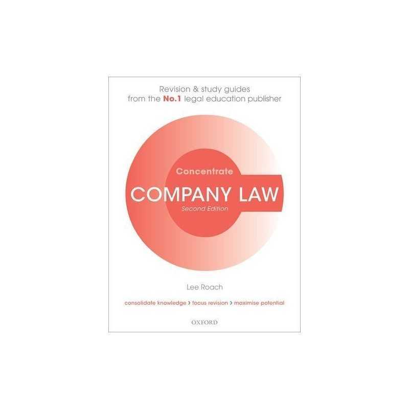 Company Law Concentrate: Law Revision an..., Roach, Lee
