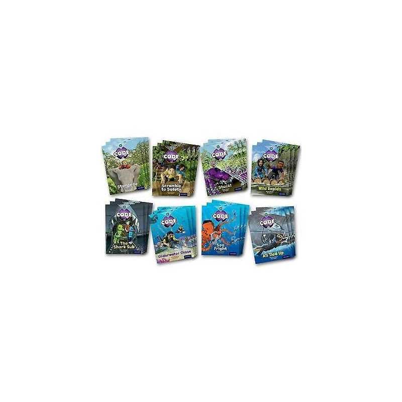 Project X Code: Jungle Trail & Shark Dive Class Pack of 24 - 9780198340195