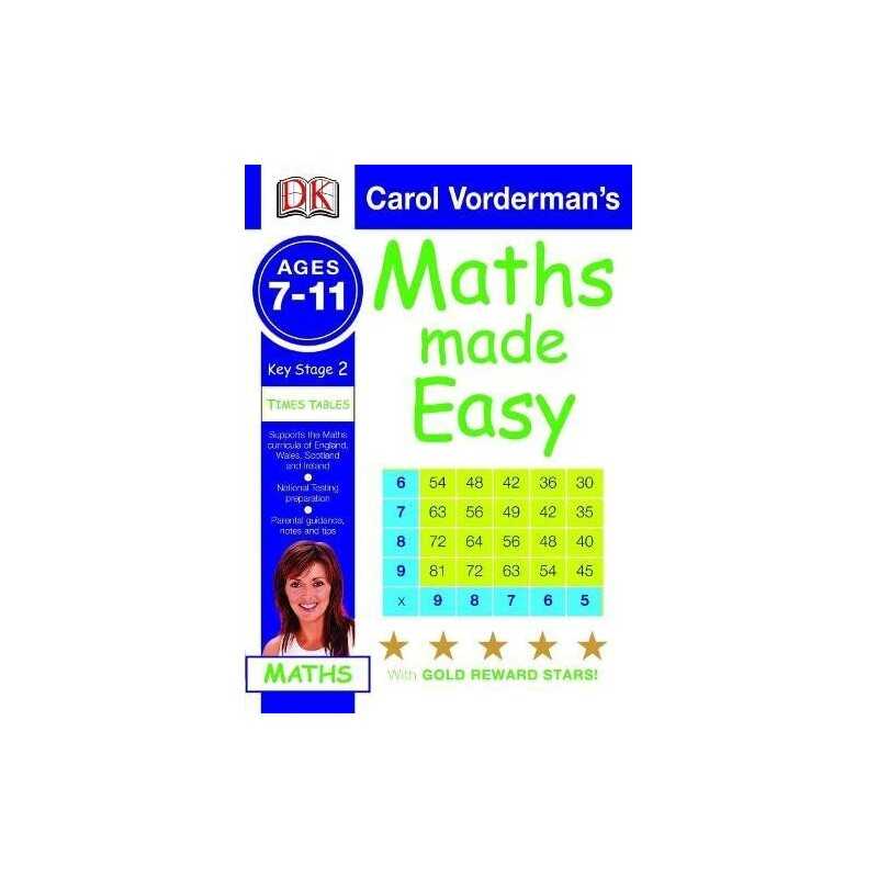 Maths Made Easy Times Tables Ages 7-11 Key Stag... by Vorderman, Carol Paperback