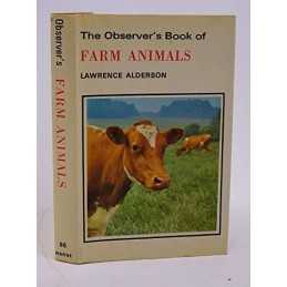 The Observers Book of Farm Animals by Alderson, Lawrence Hardback Book The