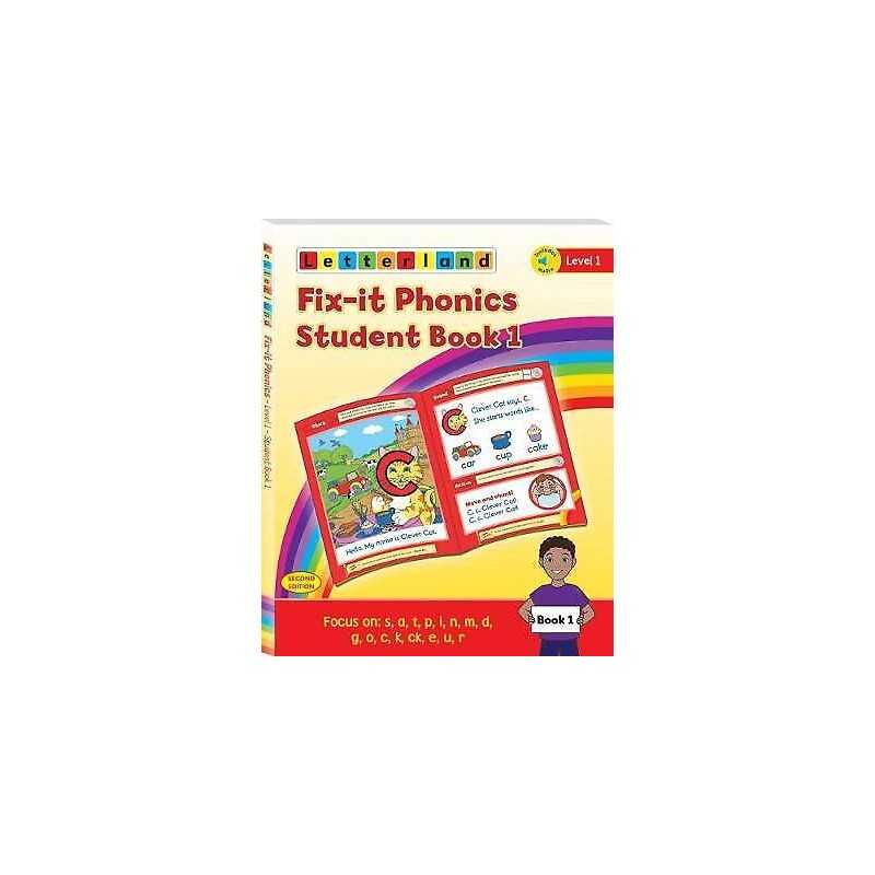 Fix-it Phonics - Level 1 - Student Book 1 (2nd Edition) - 9781782483779