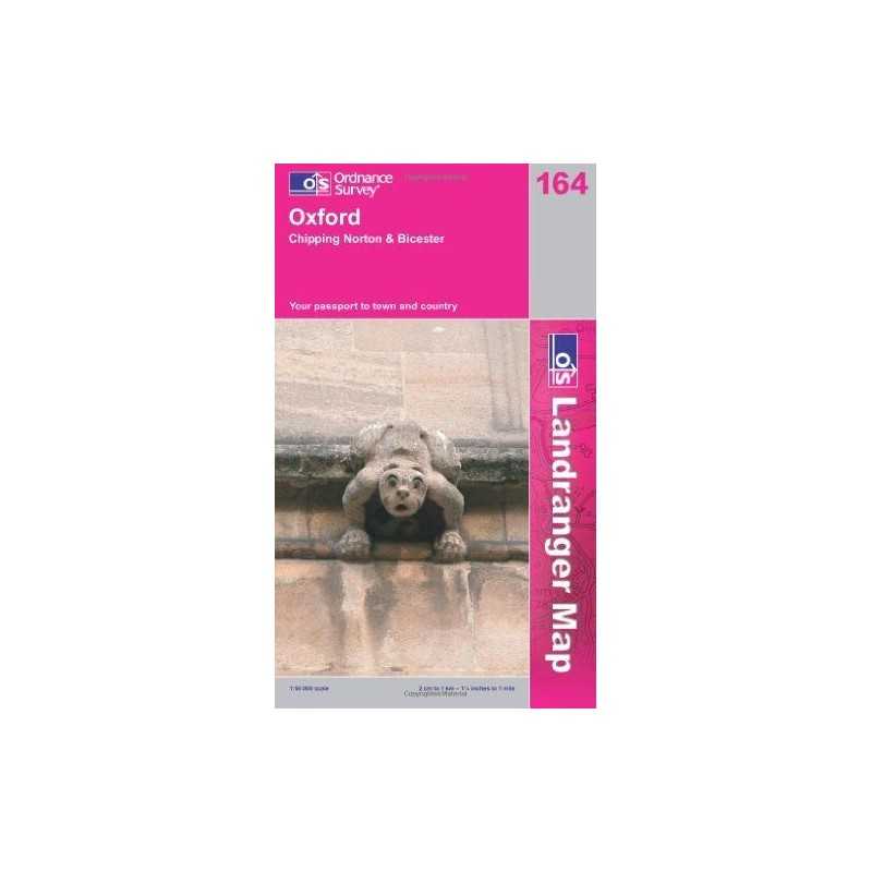 Oxford, Chipping Norton and Bicester (La... by Ordnance Survey Sheet map, folded