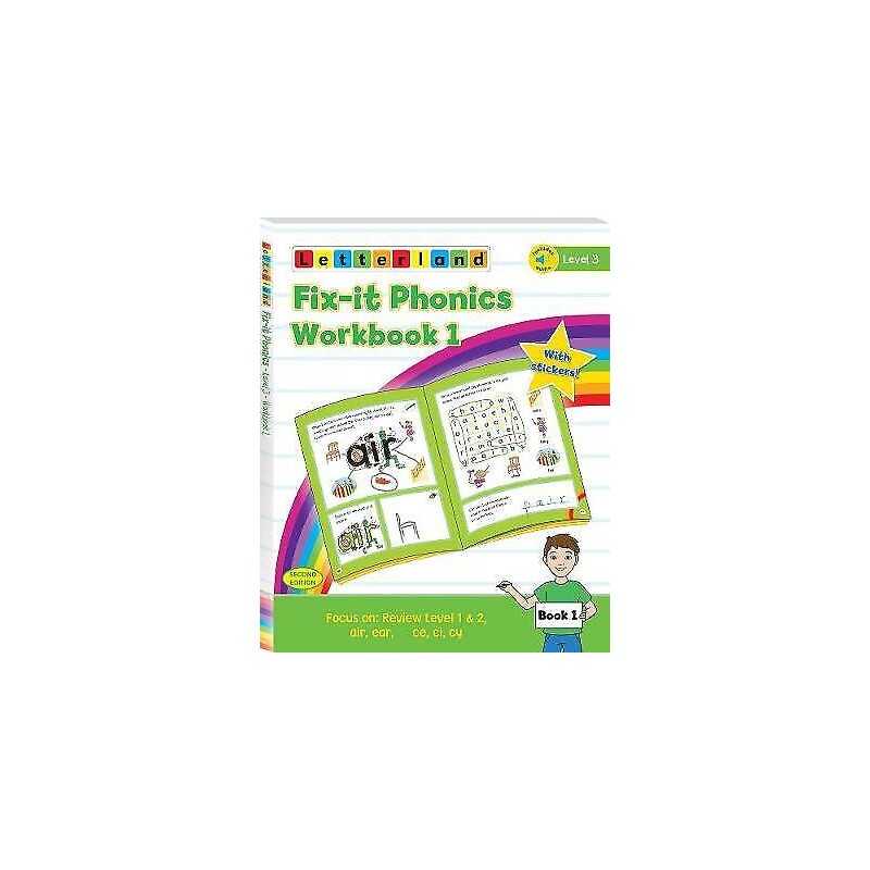 Fix-it Phonics - Level 3 - Workbook 1 (2nd Edition) - 9781782483656