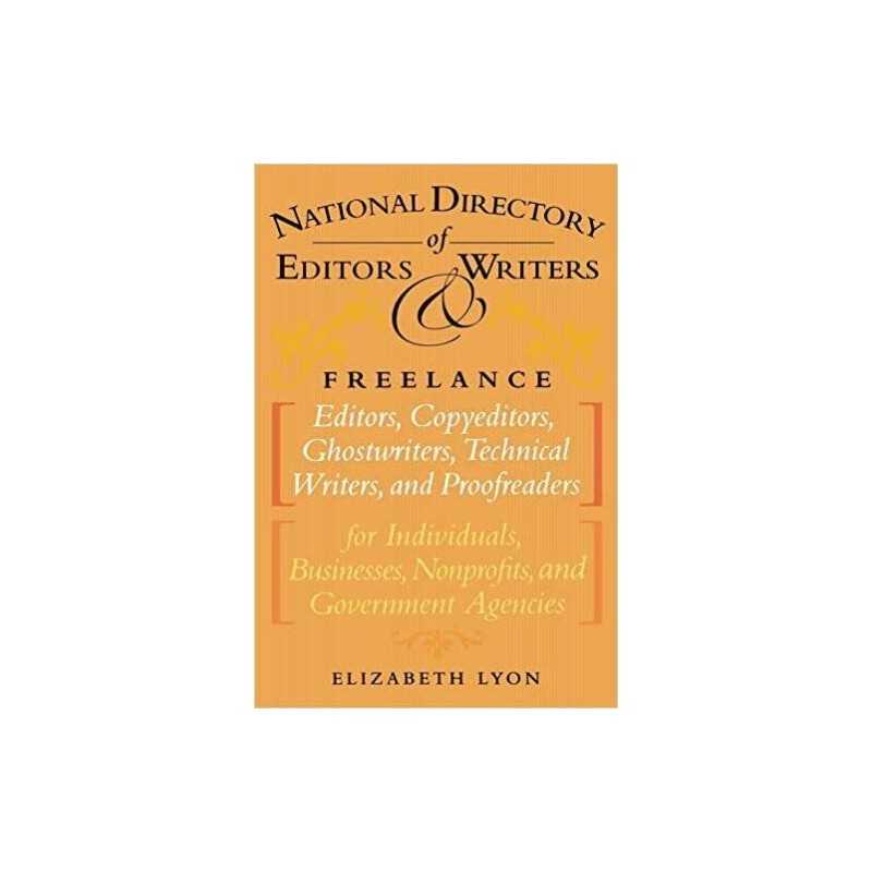 The National Directory of Editors and Writers - 9781590770696