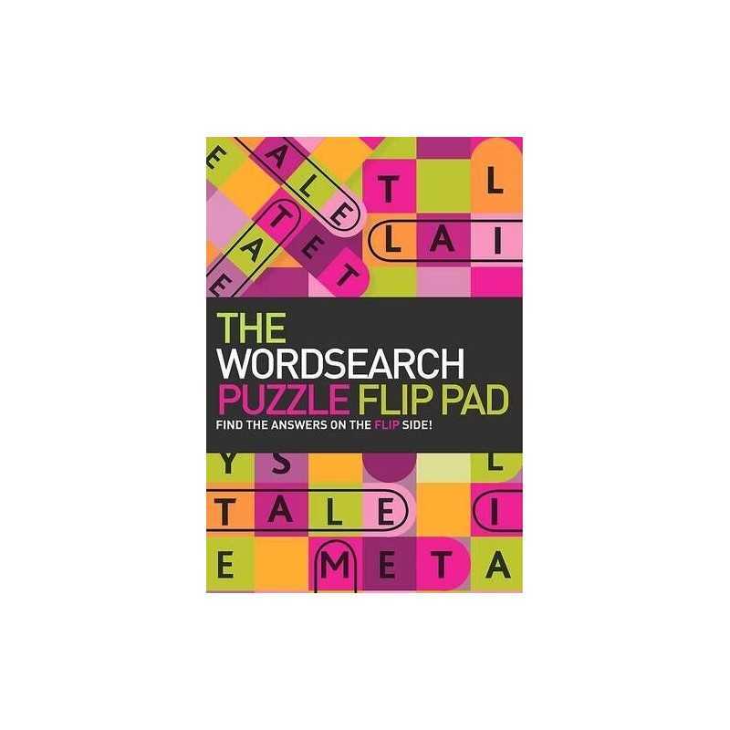 The Wordsearch Puzzle Flip Pad Hardback Book