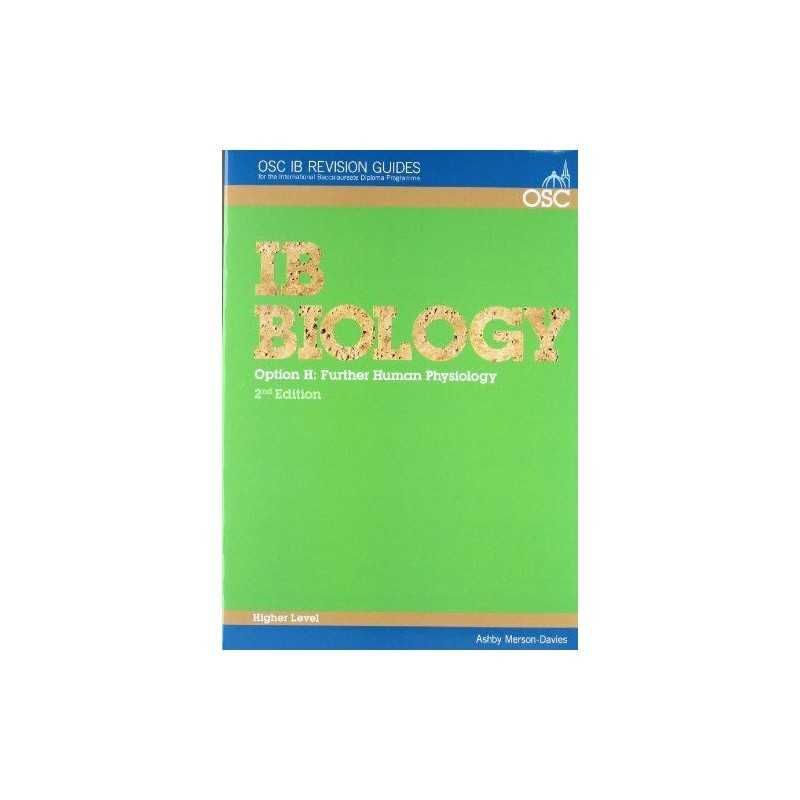 IB Biology - Option H: Further Huma..., Merson-Davies,