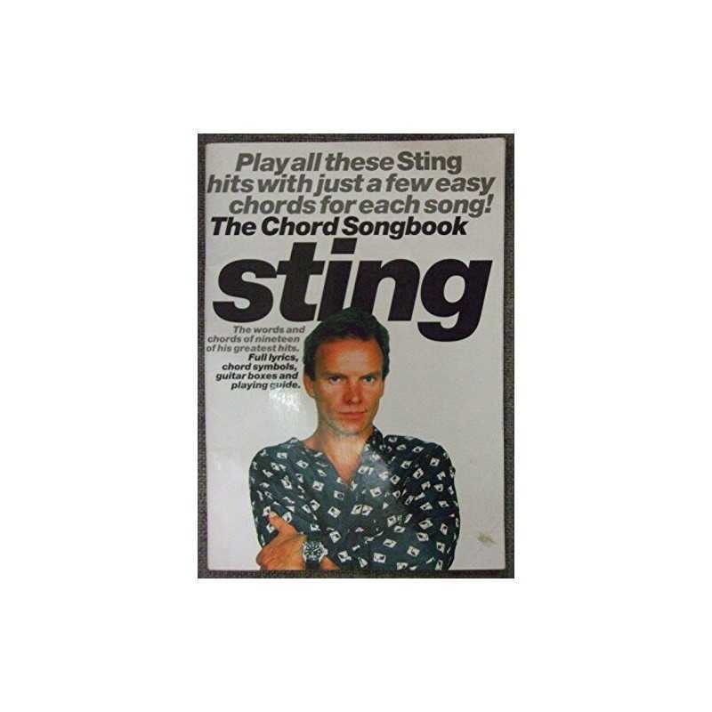 Chord Songbook: Sting by Sting Paperback Book