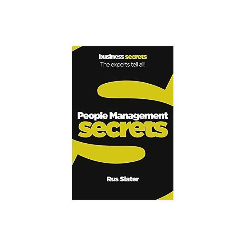 PEOPLE MANAGEMENT (Collins Business Secrets) by Slater Paperback Book