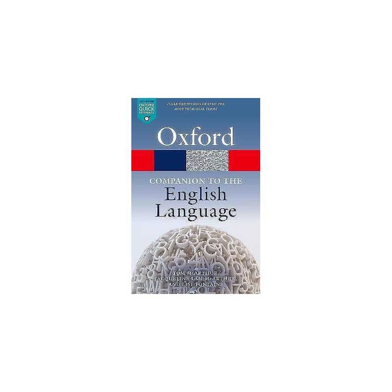Oxford Companion to the English Language - 9780199661282