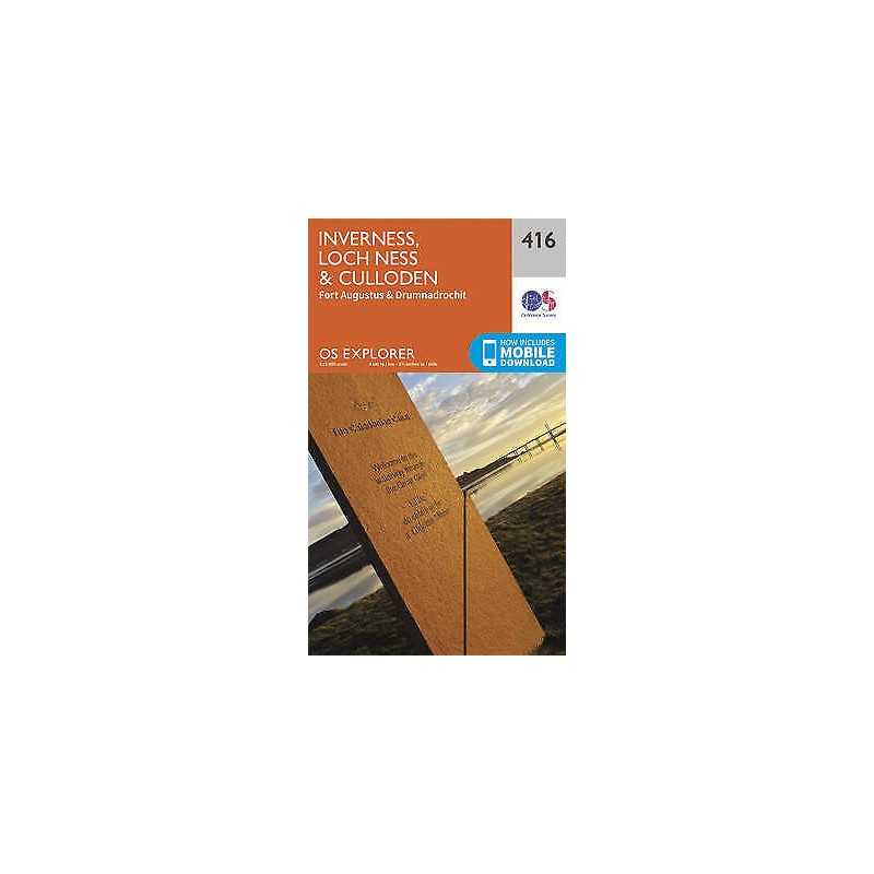 Inverness, Loch Ness and Culloden - 9780319246511