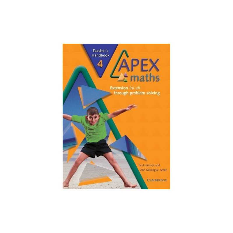 Apex Maths 4 Teachers Handbook: Ex..., Montague-Smith,