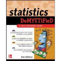Statistics Demystified: A Self-teaching Guide by Gibilisco, Stan Paperback Book
