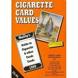 Cigarette Card Values by Murray Cards Paperback Book