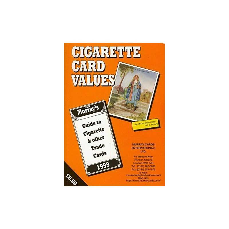 Cigarette Card Values by Murray Cards Paperback Book