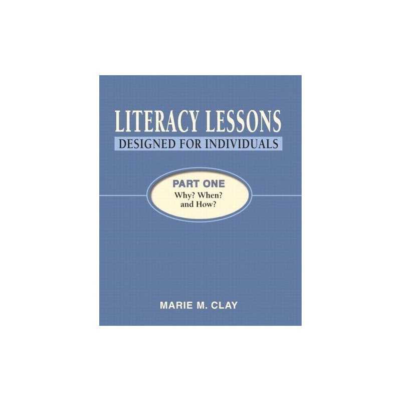 Literacy Lessons: Designed for Individu..., Clay, Marie