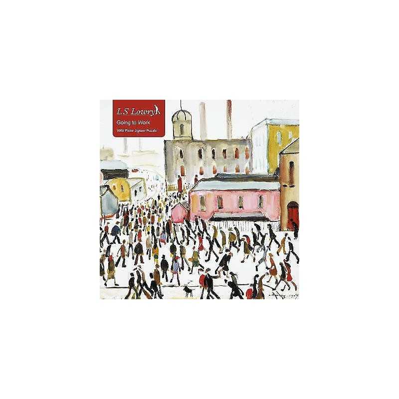 Adult Jigsaw Puzzle L.S. Lowry: Going to Work - 9781786646347