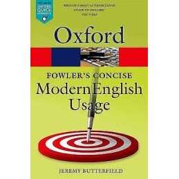 Fowlers Concise Dictionary of Modern English Usage - 9780199666317