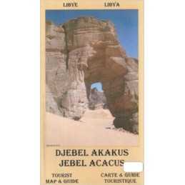 Jebel Acacus Libya Tourist Map and Guide - 9780906227930