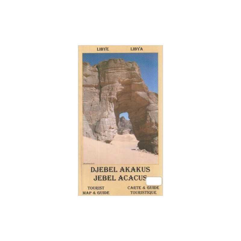 Jebel Acacus Libya Tourist Map and Guide - 9780906227930