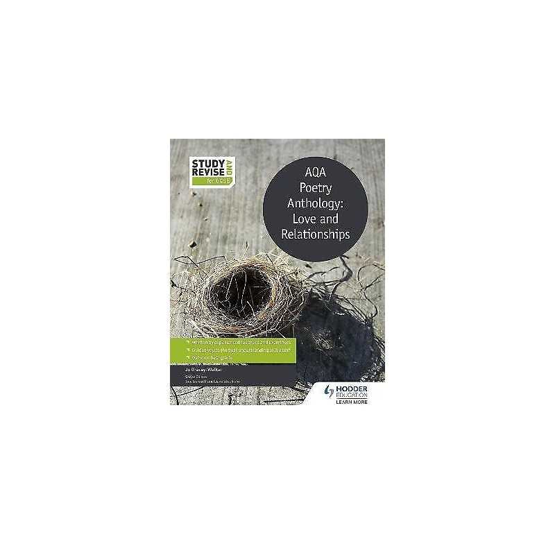 Study and Revise: AQA Poetry Anthology: Love and Relationships - 9781471853760