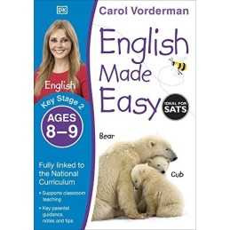 English Made Easy, Ages 8-9 (Key Stage 2): Supports the N... by Vorderman, Carol